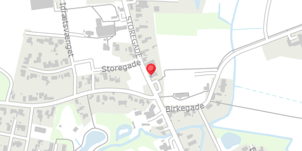 Trafikstøjkort på Storegade 60, . , 6855 Outrup