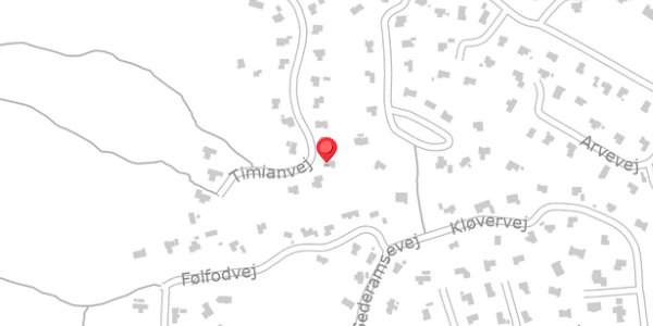 Trafikstøjkort på Timianvej 21, . , 6854 Henne