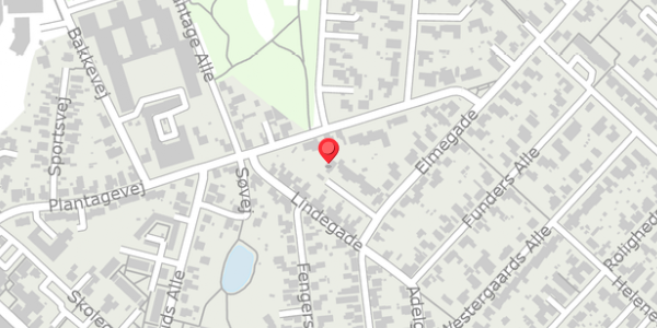 Trafikstøjkort på Elmegade 23E, . , 6740 Bramming