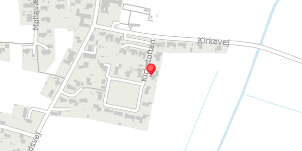 Trafikstøjkort på Kirketoften 3, . , 6740 Bramming