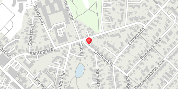 Trafikstøjkort på Lindegade 3, . , 6740 Bramming