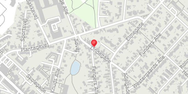 Trafikstøjkort på Lindegade 11, . , 6740 Bramming