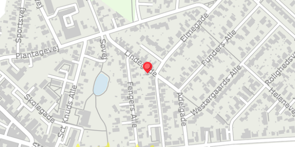 Trafikstøjkort på Lindegade 12, . , 6740 Bramming