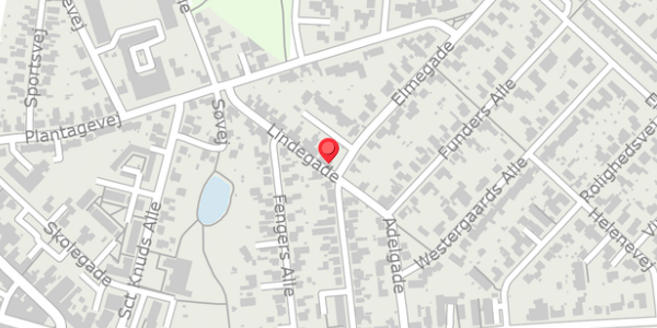 Trafikstøjkort på Lindegade 23, . , 6740 Bramming