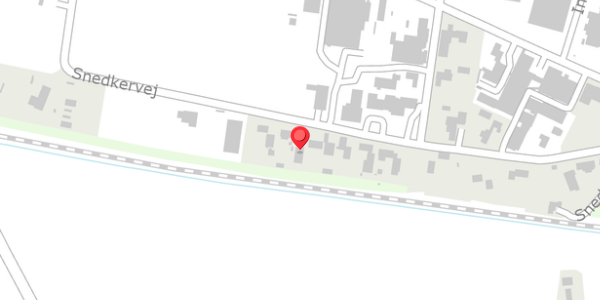 Trafikstøjkort på Snedkervej 21, 6740 Bramming