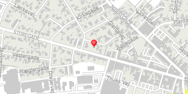Trafikstøjkort på Storegade 64, . , 6740 Bramming