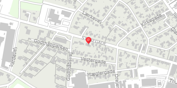 Trafikstøjkort på Storegade 101, . , 6740 Bramming