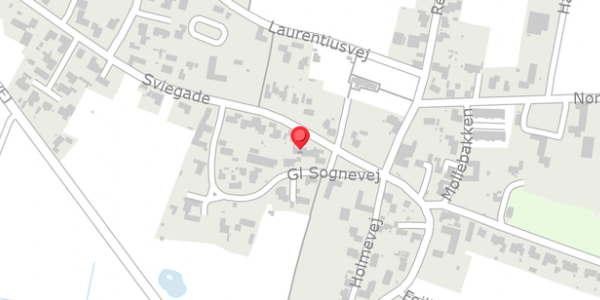 Trafikstøjkort på Sviegade 3B, . , 6740 Bramming