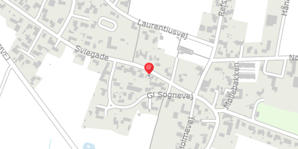 Trafikstøjkort på Sviegade 7, . , 6740 Bramming