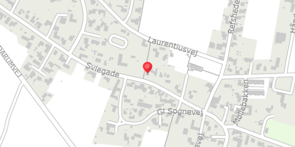 Trafikstøjkort på Sviegade 14, . , 6740 Bramming