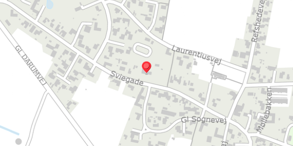 Trafikstøjkort på Sviegade 18, . , 6740 Bramming