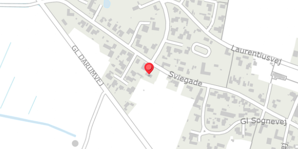 Trafikstøjkort på Sviegade 25, 6740 Bramming