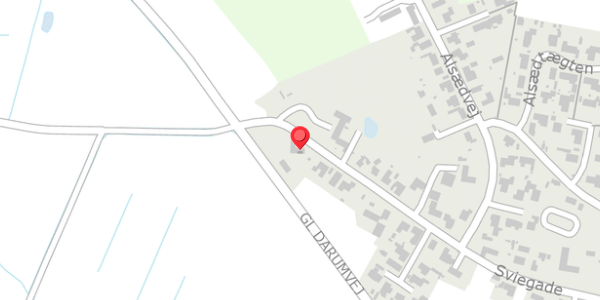 Trafikstøjkort på Sviegade 45, 6740 Bramming