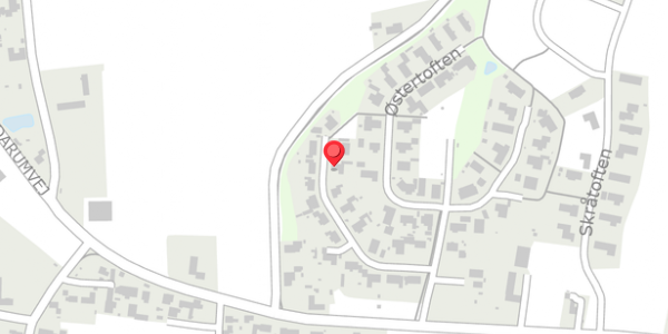 Trafikstøjkort på Østertoften 25, . , 6740 Bramming