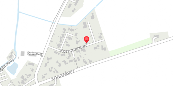 Trafikstøjkort på Kornmarken 21, . , 6650 Brørup