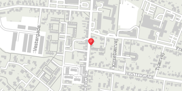 Trafikstøjkort på Søndergade 39, st. , 6650 Brørup