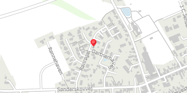 Trafikstøjkort på Gartnerhaven 30, 6800 Varde