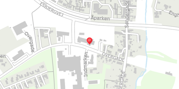 Trafikstøjkort på Overgade 4, . , 6670 Holsted