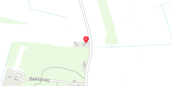 Trafikstøjkort på Bakkevej 42, . , 6760 Ribe