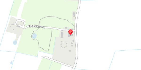 Trafikstøjkort på Bakkevej 54, . , 6760 Ribe