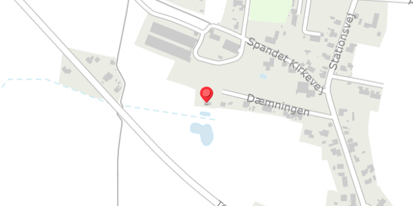 Trafikstøjkort på Dæmningen 13, 6760 Ribe