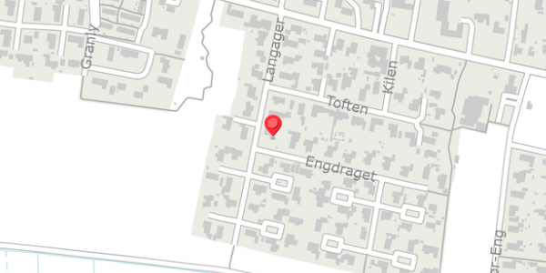 Trafikstøjkort på Engdraget 1, . , 6760 Ribe