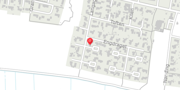 Trafikstøjkort på Engdraget 69, . , 6760 Ribe
