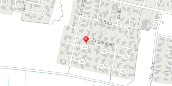 Trafikstøjkort på Engdraget 71, . , 6760 Ribe