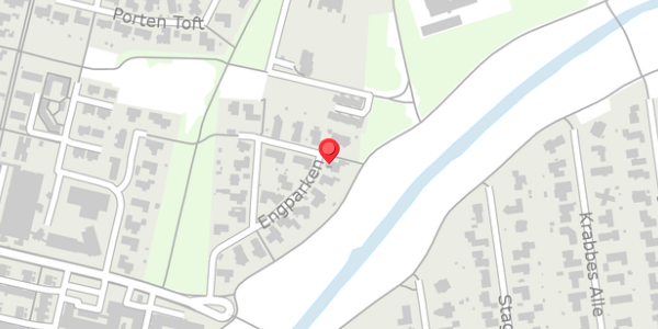 Trafikstøjkort på Engparken 18, 6760 Ribe