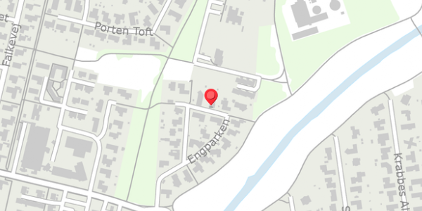 Trafikstøjkort på Engparken 24, . , 6760 Ribe