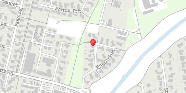 Trafikstøjkort på Engparken 32, . , 6760 Ribe