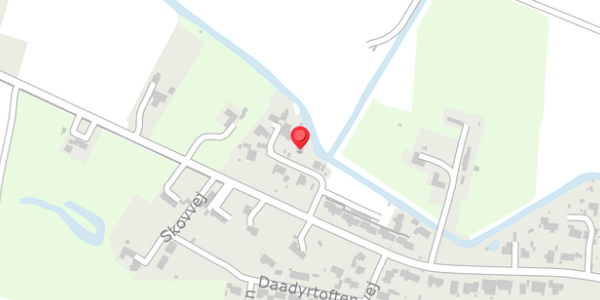 Trafikstøjkort på Fyrrekrogen 13, 6760 Ribe