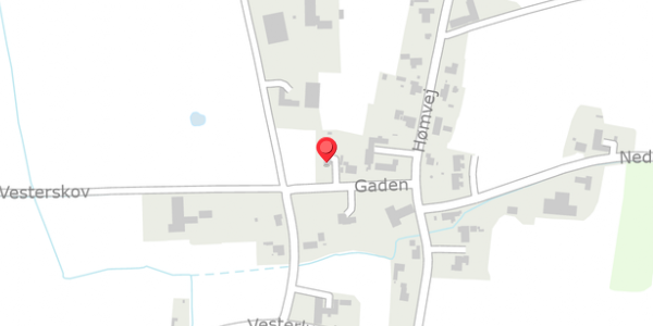 Trafikstøjkort på Gaden 9, . , 6760 Ribe
