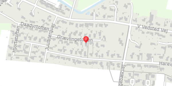 Trafikstøjkort på Grævlingetoften 12, . , 6760 Ribe
