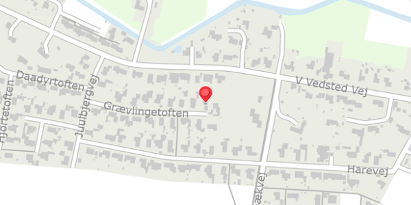 Trafikstøjkort på Grævlingetoften 17, . , 6760 Ribe
