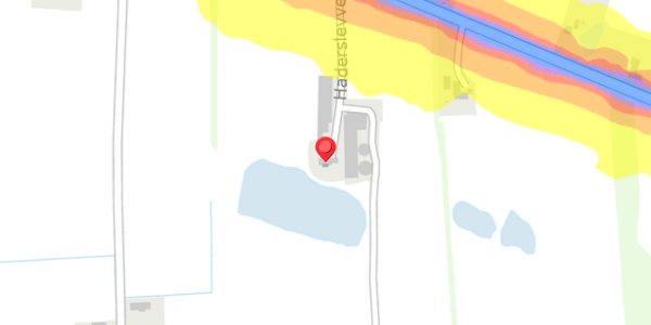 Trafikstøjkort på Haderslevvej 60, . , 6760 Ribe