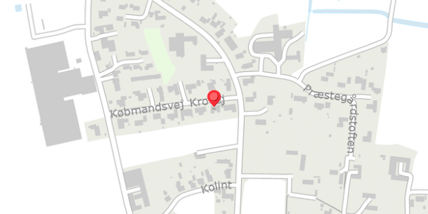 Trafikstøjkort på Krovej 3, . , 6760 Ribe