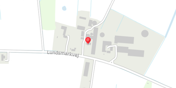 Trafikstøjkort på Lundsmarkvej 39, 6760 Ribe
