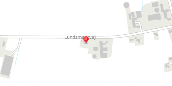 Trafikstøjkort på Lundsmarkvej 72, 6760 Ribe