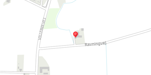 Trafikstøjkort på Ravningvej 3, 6760 Ribe