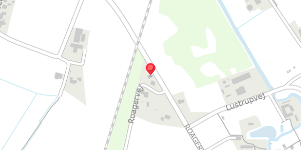 Trafikstøjkort på Roagervej 208, . , 6760 Ribe