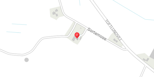 Trafikstøjkort på Sortemose 10, 6760 Ribe