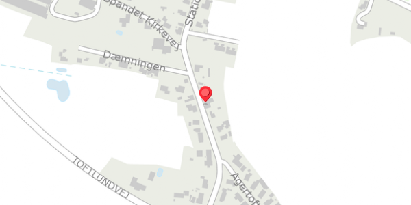 Trafikstøjkort på Stationsvej 21, . , 6760 Ribe