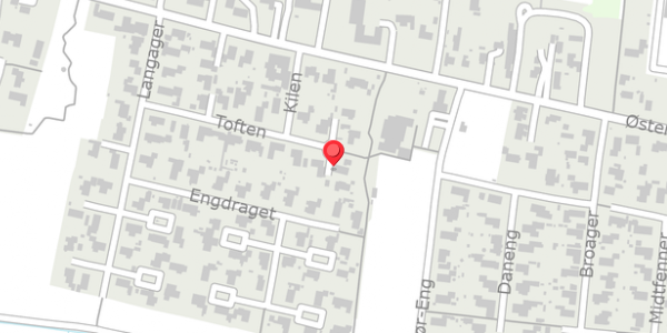 Trafikstøjkort på Toften 20, 6760 Ribe