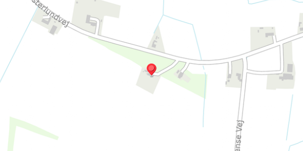 Trafikstøjkort på Vesterlundvej 21, 6760 Ribe