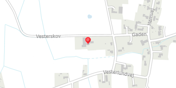 Trafikstøjkort på Vesterskov 5, 6760 Ribe