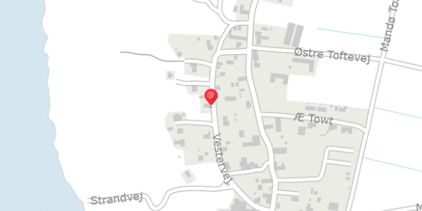Trafikstøjkort på Vestervej 21, 6760 Ribe