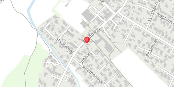 Trafikstøjkort på Bredgade 43, . , 6800 Varde