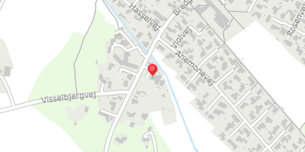 Trafikstøjkort på Bredgade 55, 6800 Varde