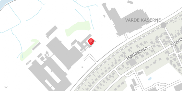 Trafikstøjkort på Engdraget 22, 6800 Varde